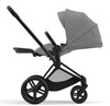 Cybex Priam Travel System Bundle - Matt Black/Mirage Grey