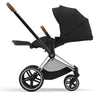 Cybex Priam Travel System Bundle - Chrome Brown/Sepia Black