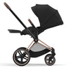 Cybex Priam Travel System Bundle - Rose Gold/Sepia Black