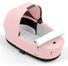 Cybex Priam Travel System Bundle - Chrome Black/Peach Pink