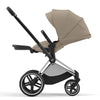 Cybex Priam - Chrome Black/Cozy Beige