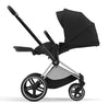 Cybex Priam Travel System Bundle - Chrome Black/Sepia Black