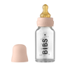 Bibs Glass Baby Bottle Complete Set - Blush 110ml