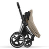 Cybex Priam - Chrome Black/Cozy Beige