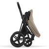 Cybex Priam Travel System Bundle - Matt Black/Cozy Beige