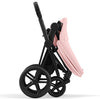 Cybex Priam - Matt Black/Peach Pink