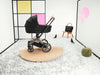 Cybex Priam Travel System Bundle - Rose Gold/Sepia Black