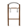 SnuzBaskit Graphite Moses Basket and Walnut Stand