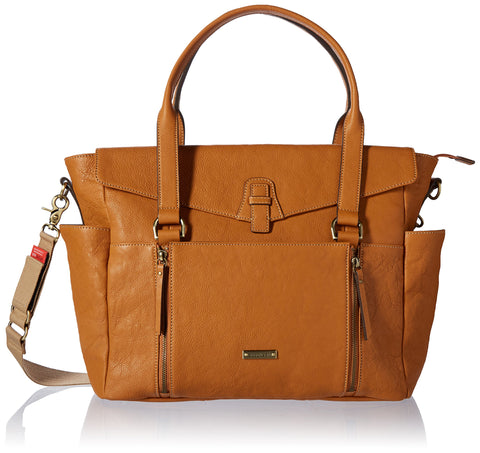 Storksak Emma Leather - Tan