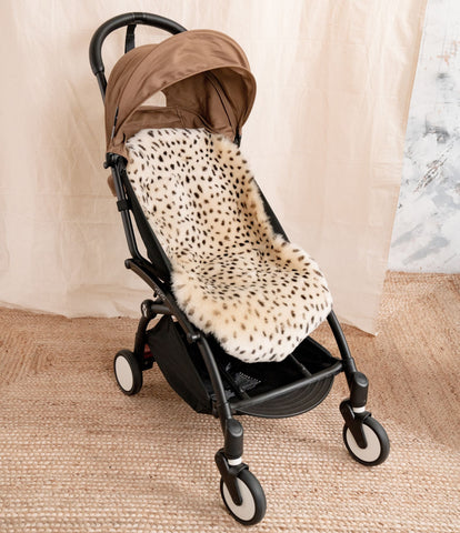 Baa Baby Pram Style Liner - Leopard Special Edition