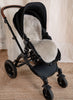 Baa Baby Buggy Style Liner - Latte Shorn Hair