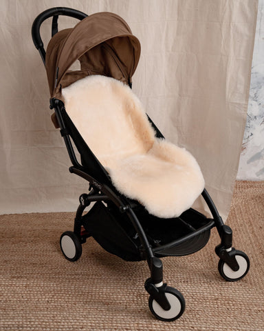 Baa Baby Pram Style Liner - Honey Shorn Hair