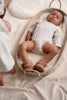 Baa Baby Tabbed Sheepskin Booties - Chestnut