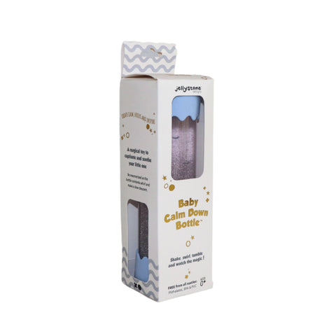 Jellystone Designs Baby Calm Down Bottle - Soft Blue
