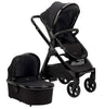 Bababing Raffi 17 Piece Home, Feeding & Travel System Package - Black Gloss