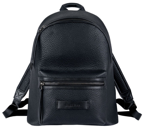 Bababing Luca Vegan Leather Changing Backpack - Black