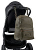 Bababing Luca Vegan Leather Changing Backpack - Olive
