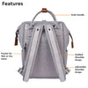 Bababing Mani Backpack - Grey Marl