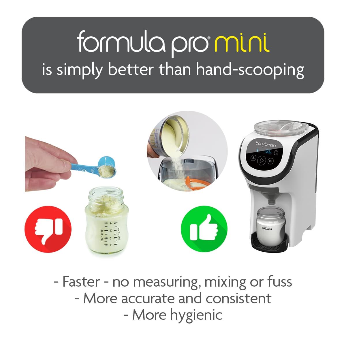 Baby Brezza Formula Pro Mini – Bumpstart Baby Shop