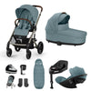 Cybex Balios S Lux 10 Piece Luxury Travel System Bundle - Stormy Blue