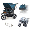 Out n About Nipper V5 Double Twin Starter Bundle - Highland Blue