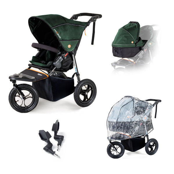 Out n About Nipper V5 Starter Bundle - Sycamore Green