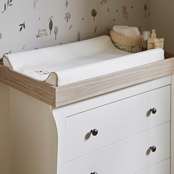 CuddleCo Bamboo Changing Mat - Natural