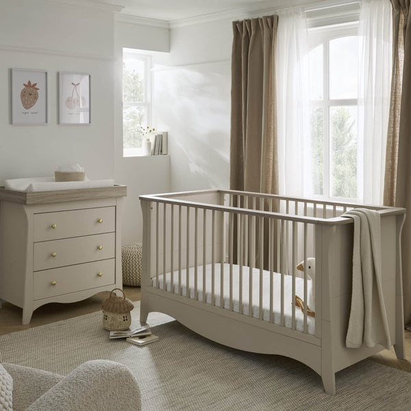 CuddleCo Clara 2 Piece Furniture Set - Cashmere & Ash