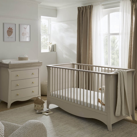 CuddleCo Clara 2 Piece Furniture Set - Cashmere & Ash