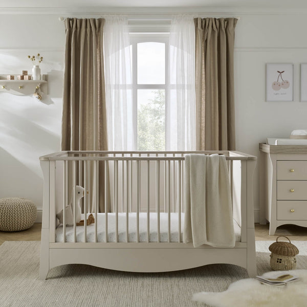CuddleCo Clara Cotbed - Cashmere & Ash