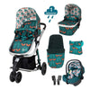 Cosatto Giggle 3 in 1 iSize and Accessory Bundle - Fox Friends