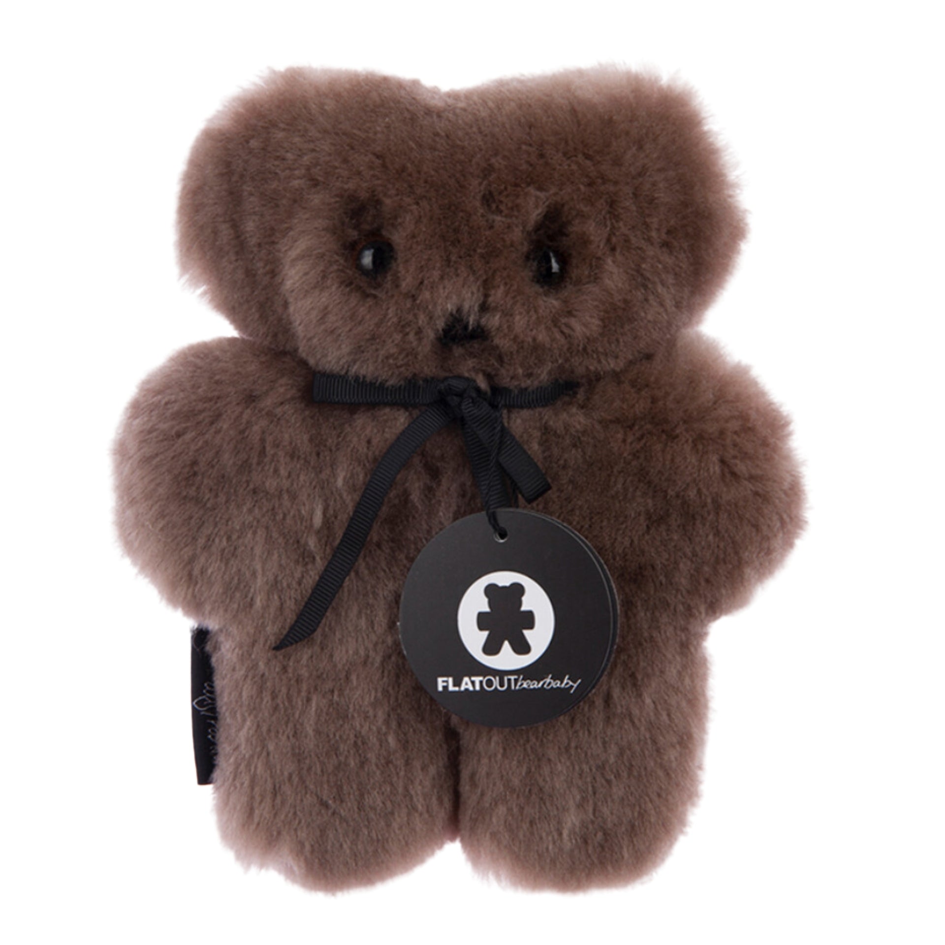 FLATOUT Sheepskin Baby Bear Chocolate – Bumpstart Baby Shop
