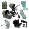 Bugaboo Fox 5 Ultimate Newborn Bundle - Black/Forest Green Complete