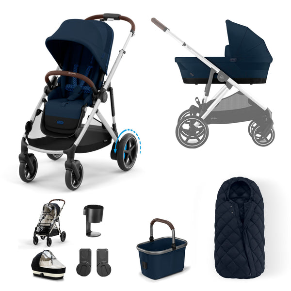 Cybex eGazelle Essential Bundle - Ocean Blue