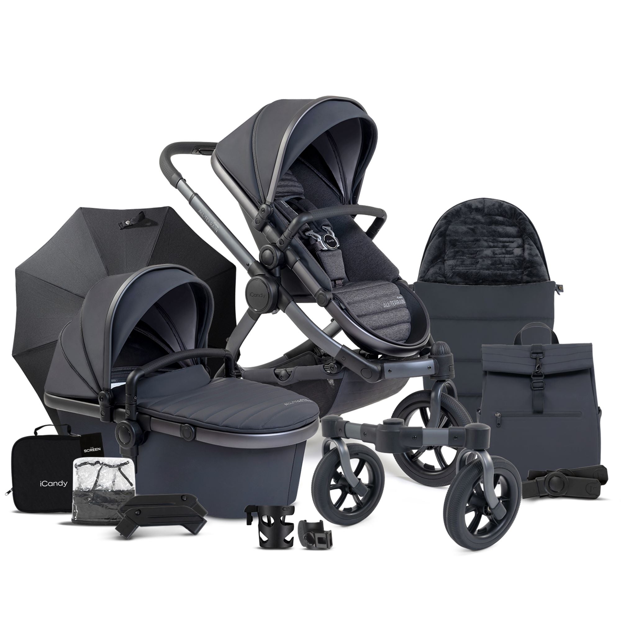 iCandy Peach All Terrain Storm Complete Bundle Bumpstart Babyshop