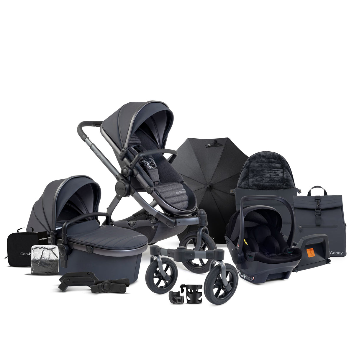 iCandy Peach All-Terrain Storm Cocoon Complete Pram