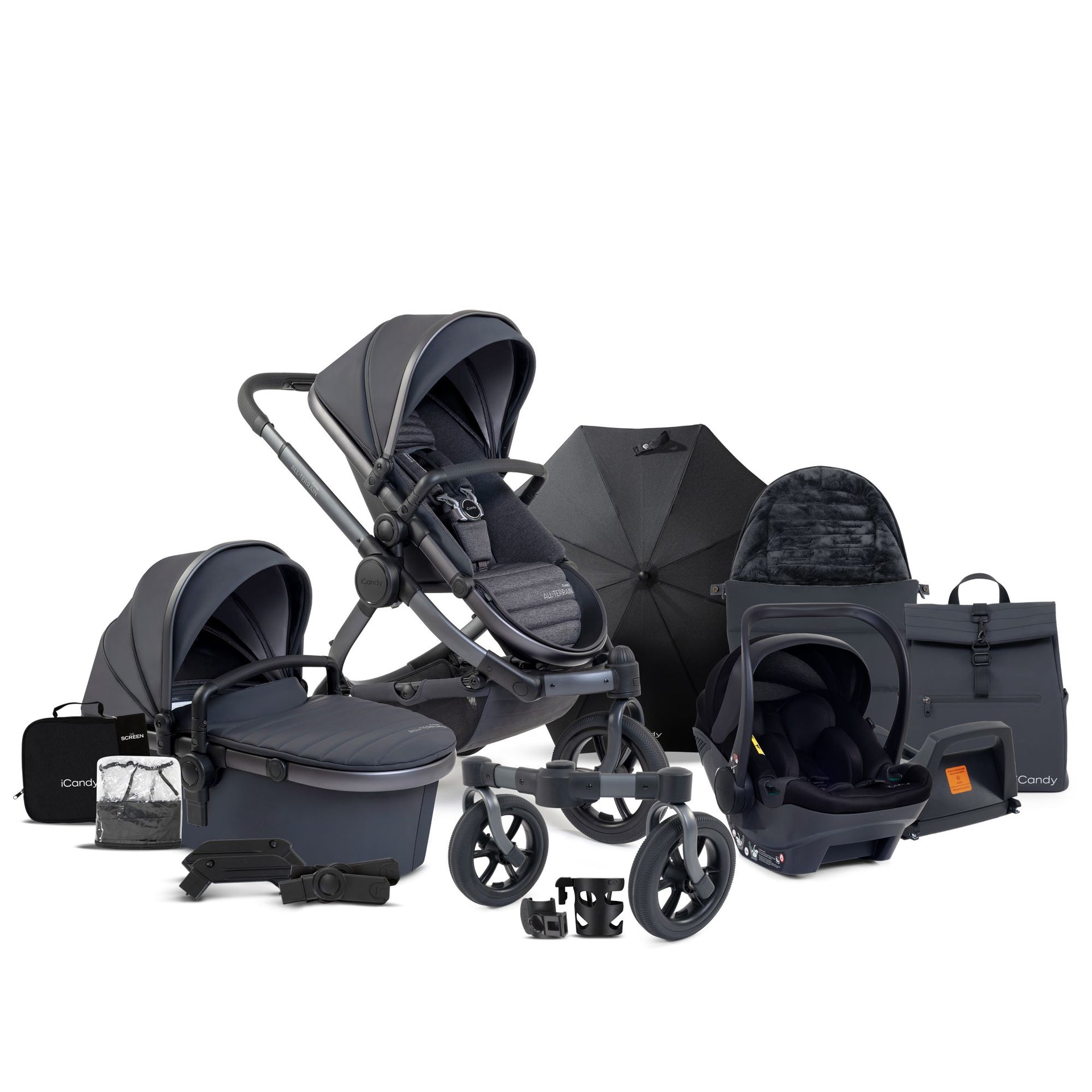 iCandy Peach All-Terrain Storm Cocoon Complete Pram