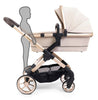 iCandy Peach 7 & Cocoon Complete Travel System and Accessory Bundle - Biscotti