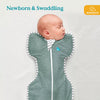 Love to Swaddle UP Cotton Moderate - Dark Olive