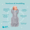 Love to Swaddle UP Bamboo Moderate - Grey Dots