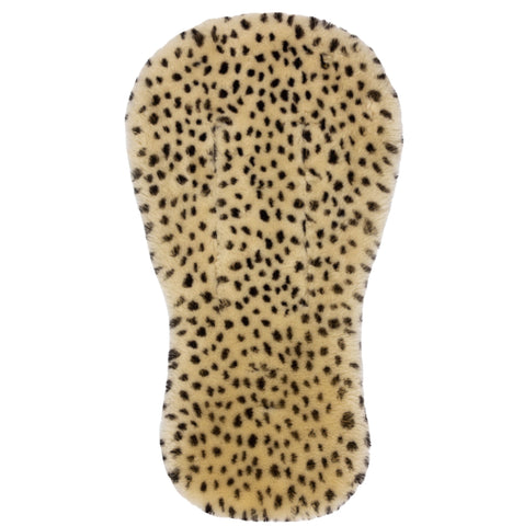Baa Baby Buggy Style Liner - Leopard Shorn Hair