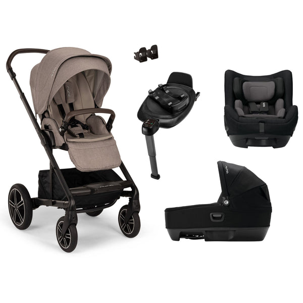 Nuna Mixx Next Generation Cari Travel System Bundle - Cedar