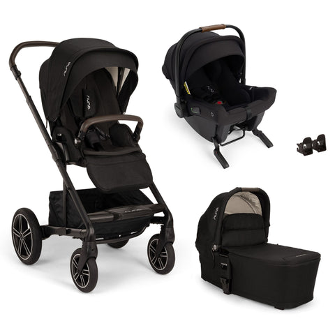 Nuna Mixx Next Urbn Travel System Bundle - Caviar