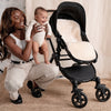Baa Baby Buggy Style Liner - Milk Shorn Hair