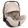 Nuna Mixx Next/Arra Flex Complete Travel System and Accessory Bundle - Biscotti