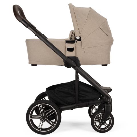 Nuna Mixx Next, Arra Flex and Base Curv Travel System Bundle - Biscotti