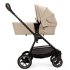 Nuna Triv Next, Arra Flex and Base Curv Travel System Bundle - Biscotti