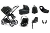 Babystyle Oyster 4 Luxury Travel System Bundle with Cybex Cloud T and Base T - Black Olive