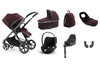 Babystyle Oyster 4 Luxury Travel System Bundle with Cybex Cloud T and Base T - Mulberry