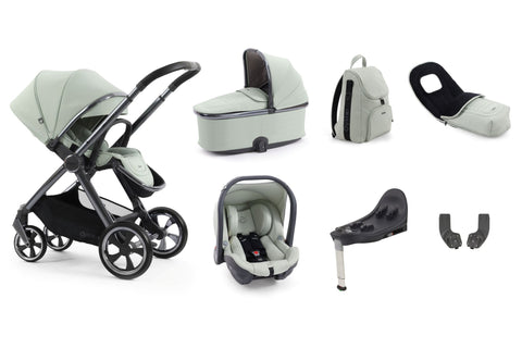 Babystyle Oyster 4 Luxury Travel System Bundle with Capsule Car Seat and Base - Pistachio